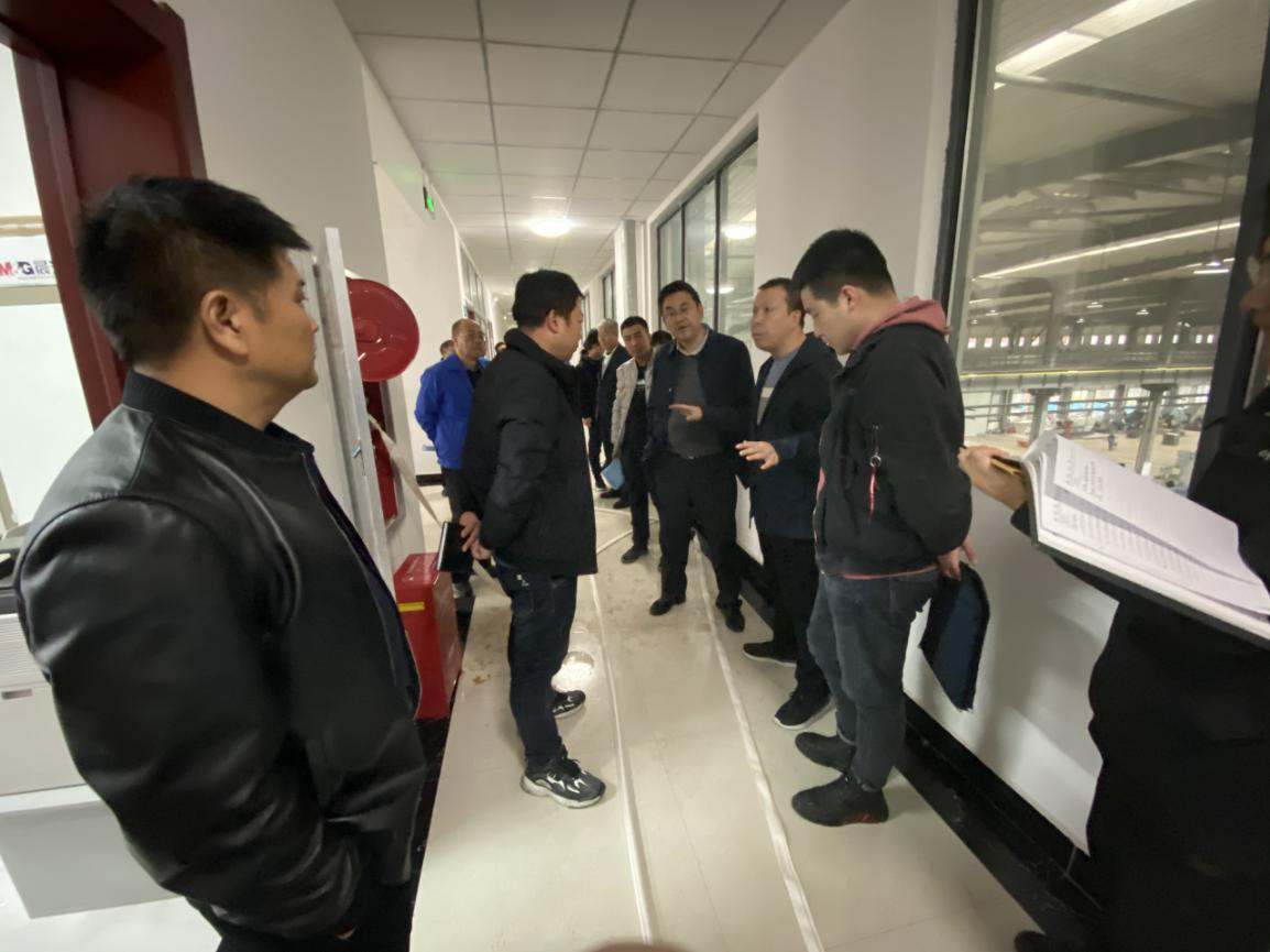 泓源公司組織開展中小企業(yè)孵化基地（一期）A1、A2廠房消防驗(yàn)收(圖1)